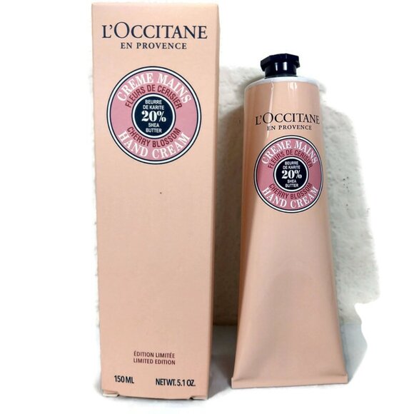 L'Occitane Limited Edition 20% Shea Cherry Blossom Hand Cream 150ML NIB